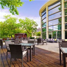 Summer Terrace of the PURE Restaurant